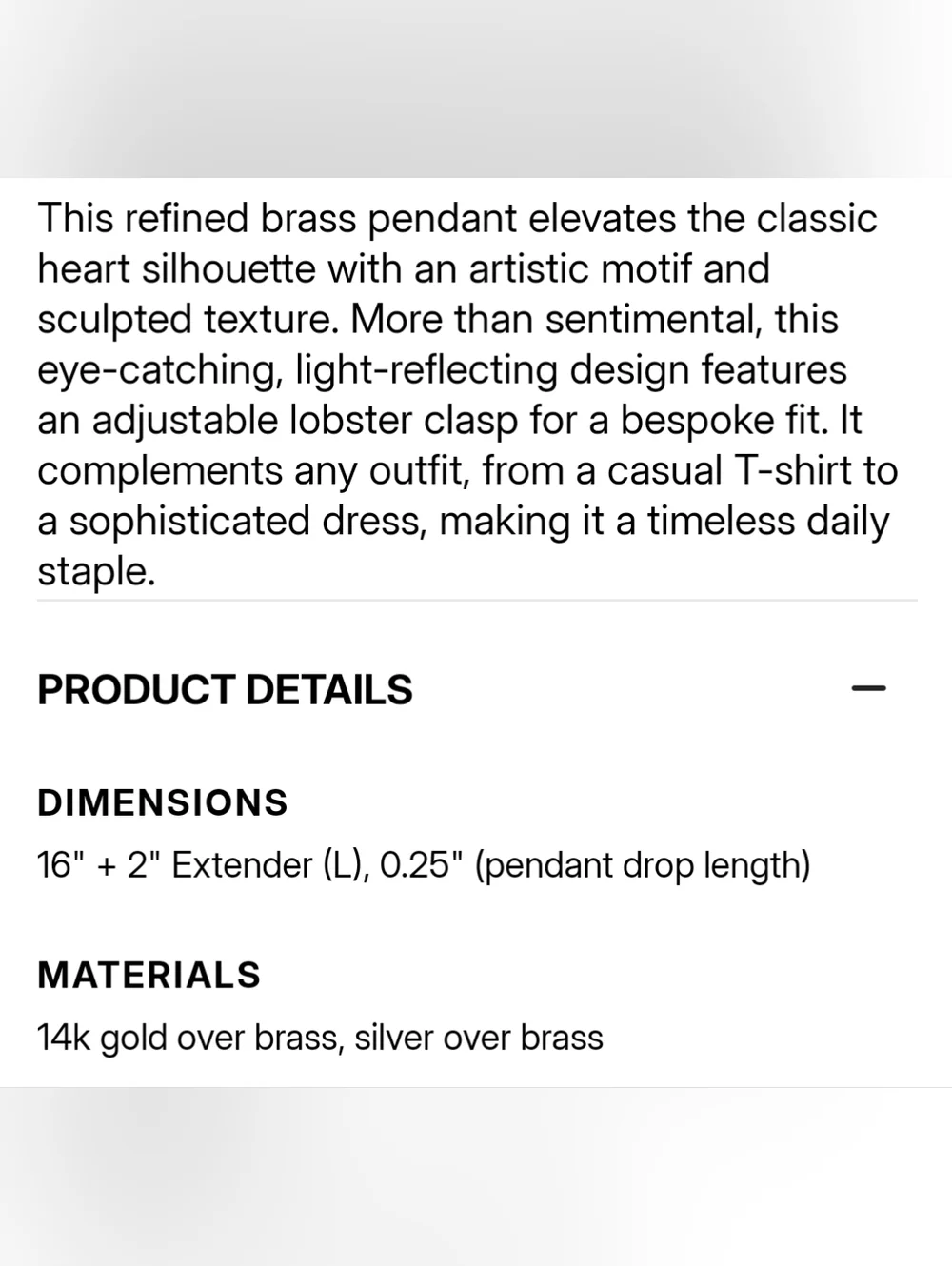 Coach Silver Heart Pendant Necklace with 'C' Initial - Picture 3 of 11